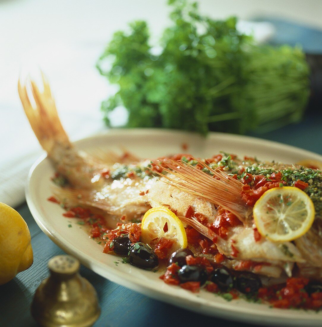 Tunisian-style redfish