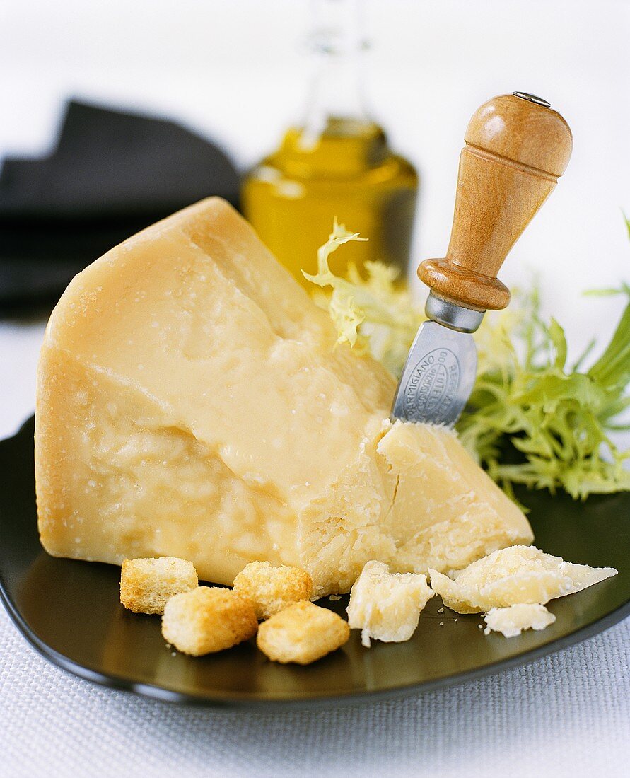 Parmesan with croutons