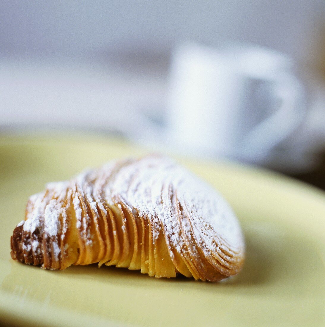 A marzipan croissant