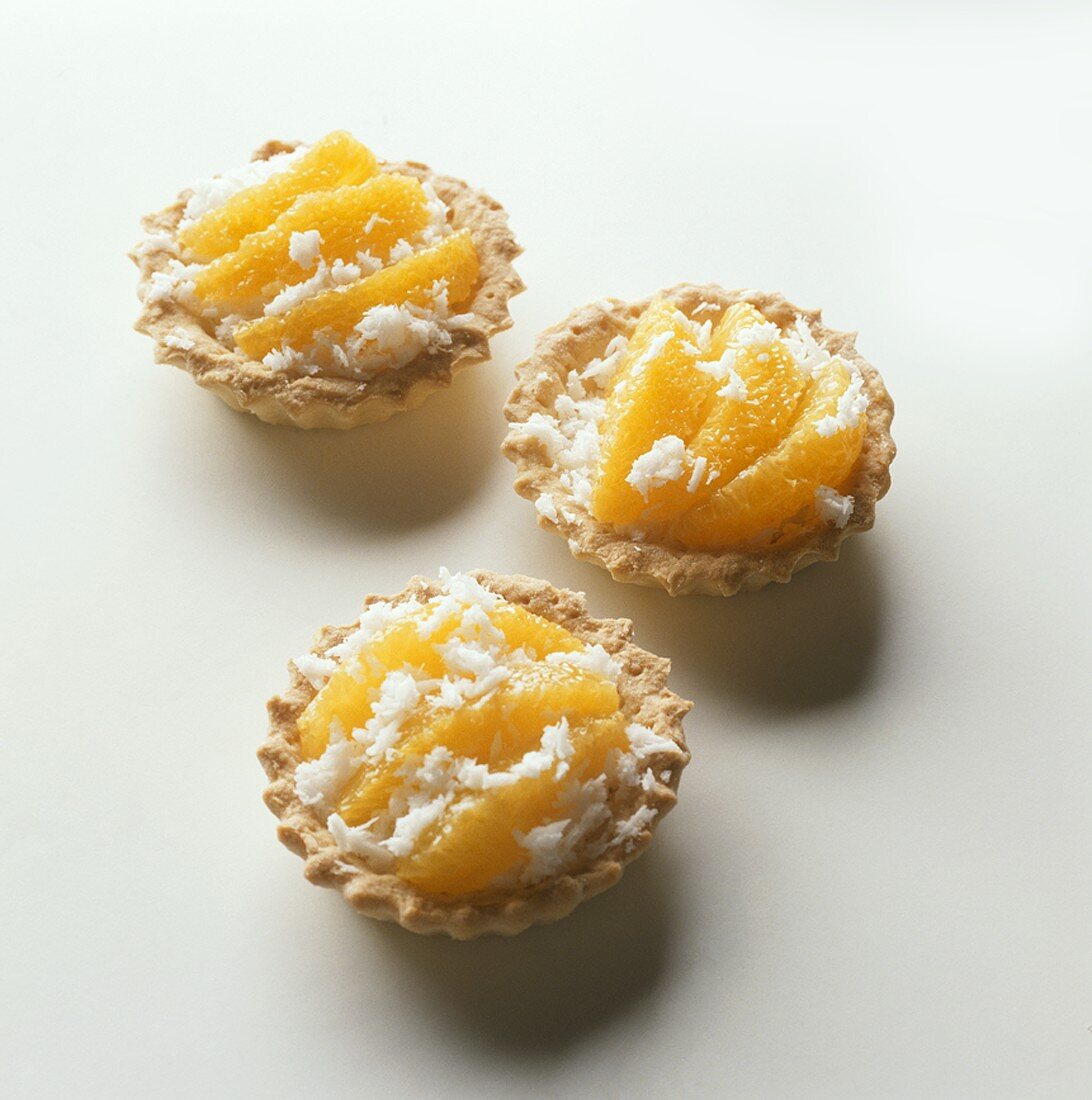 Orange ricotta tarts