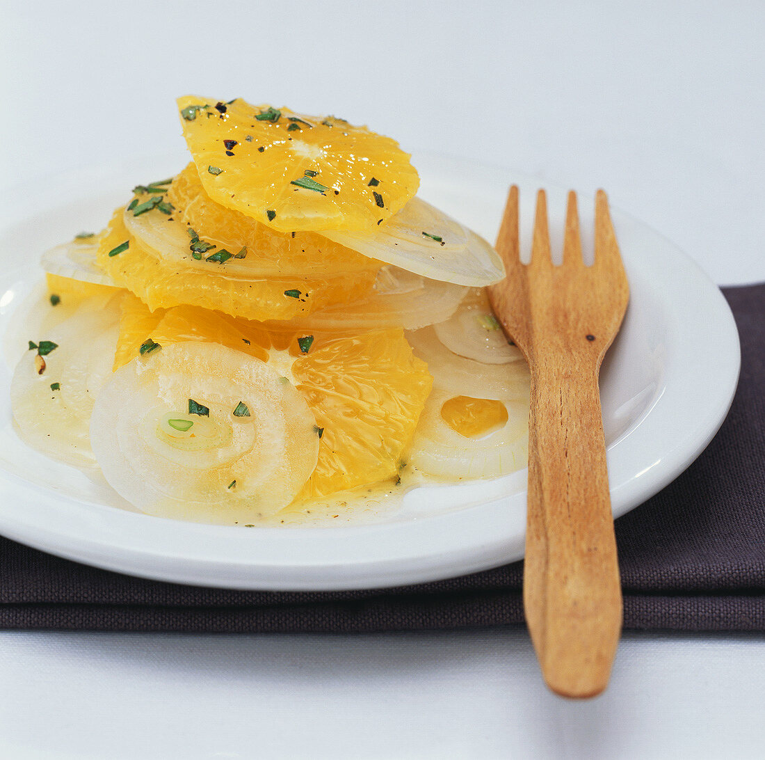 Insalata di arance (Orange and onion salad, Italy)