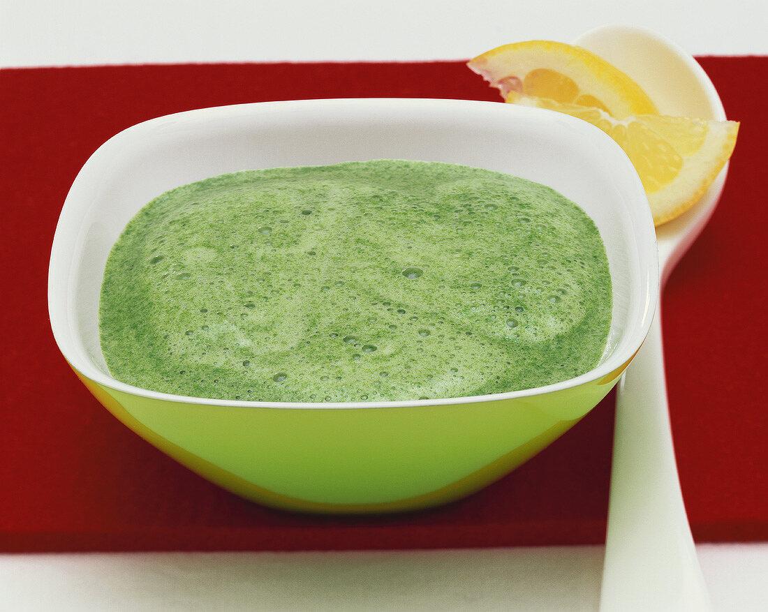 Spinach and feta sauce