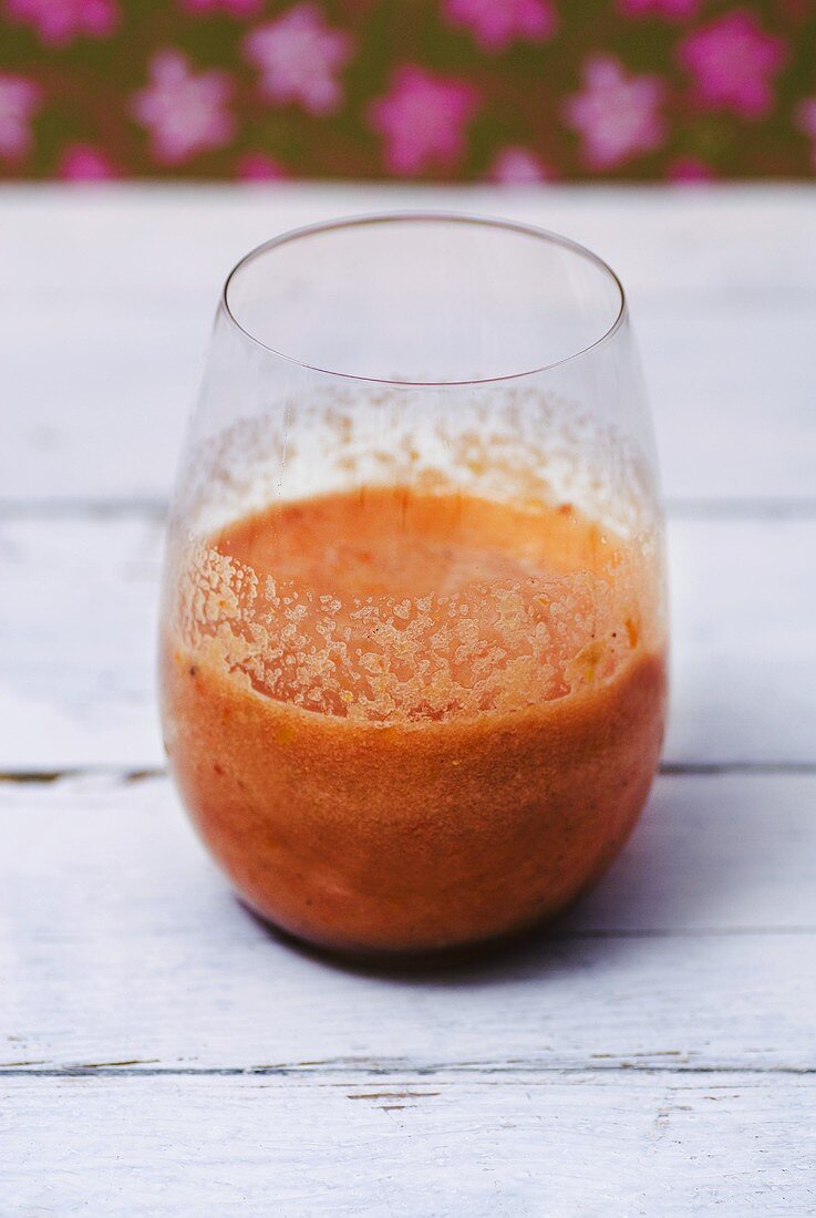 Gazpacho in a glass