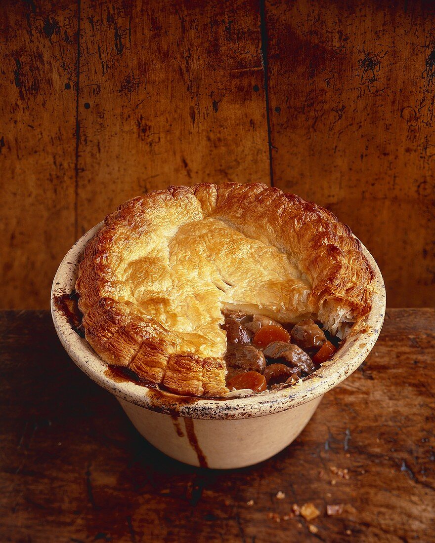 Venison pie