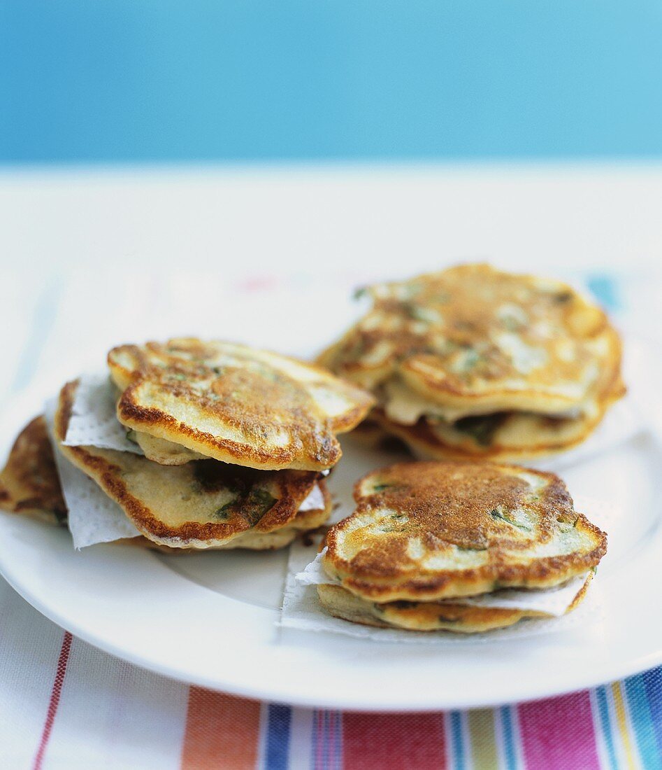 Spinach pancakes