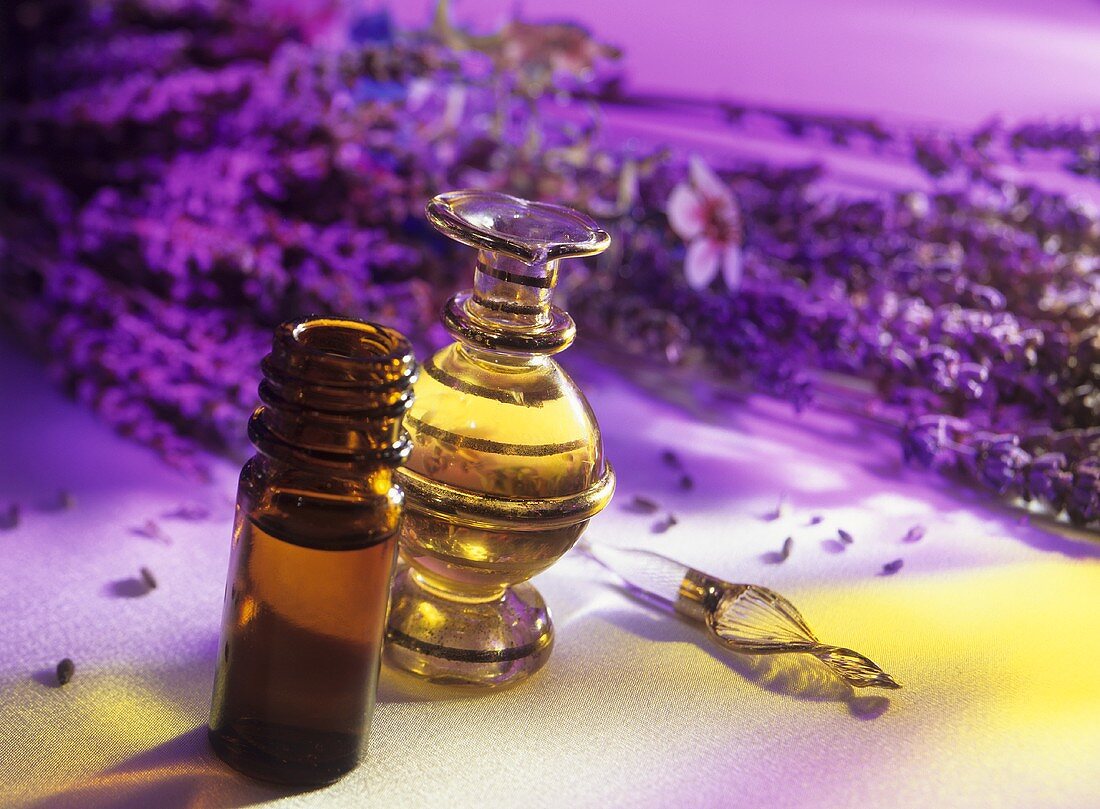Tea tree oil and lavender oil