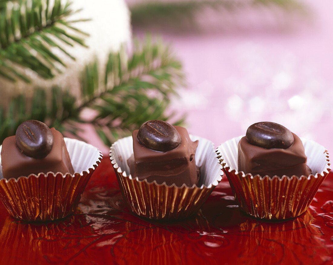 Espresso-Trüffel-Pralinen zu Weihnachten