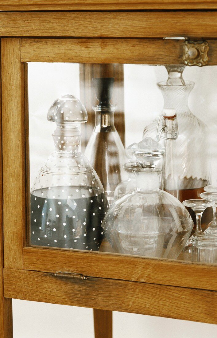 Detail of display cabinet