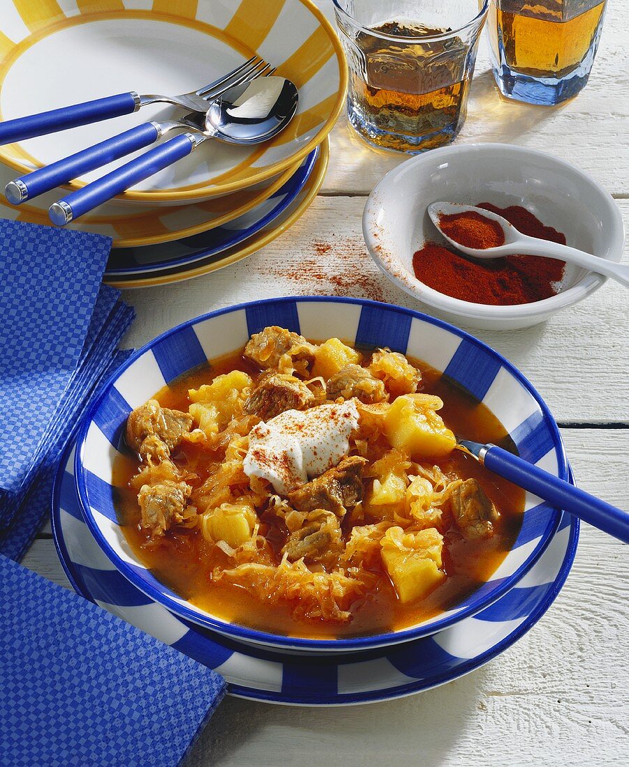 Szeged goulash (Hungary)