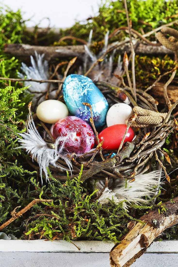 An Easter nest (close up)