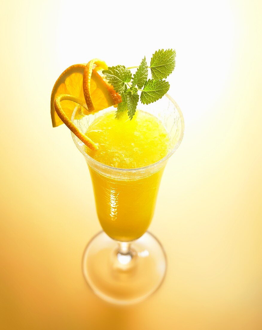 Prosecco with orange juice
