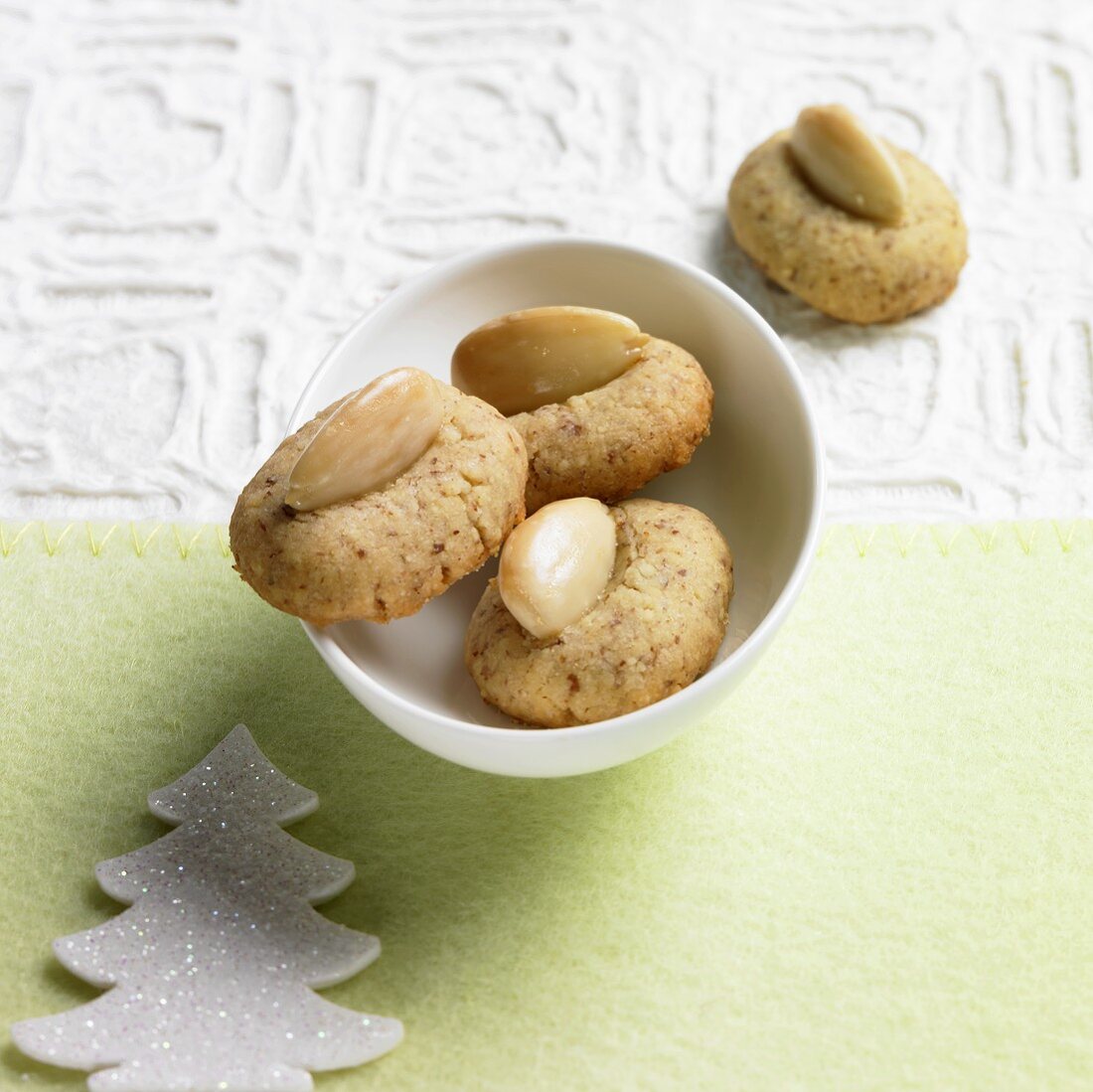 Almond biscuits for Christmas