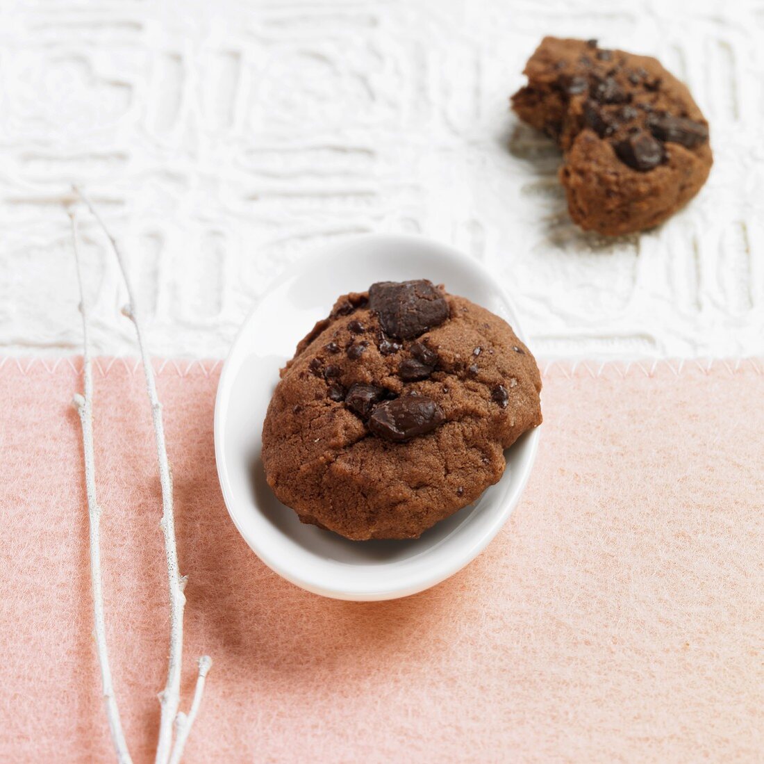 Christmas chocolate cookies