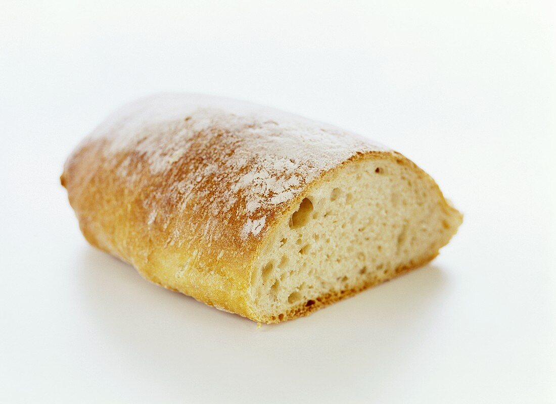 Half a ciabatta