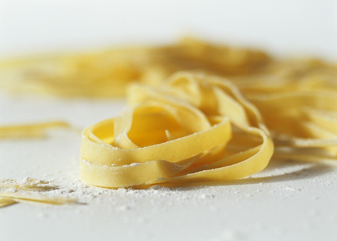 Fresh tagliatelle