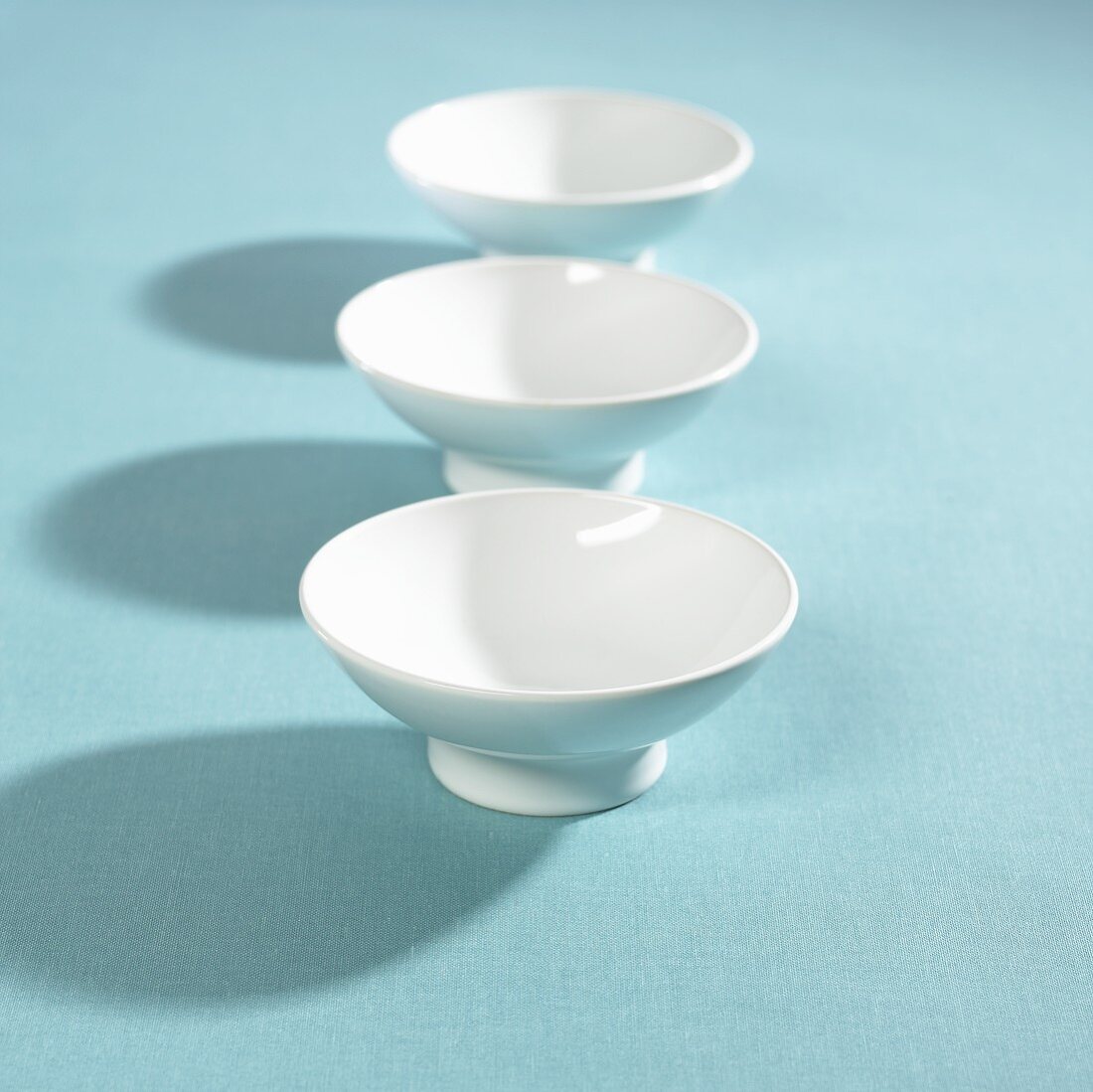 Three china bowls