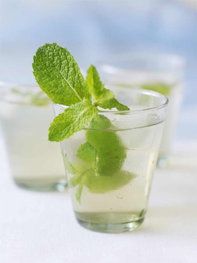 Mint lemonade