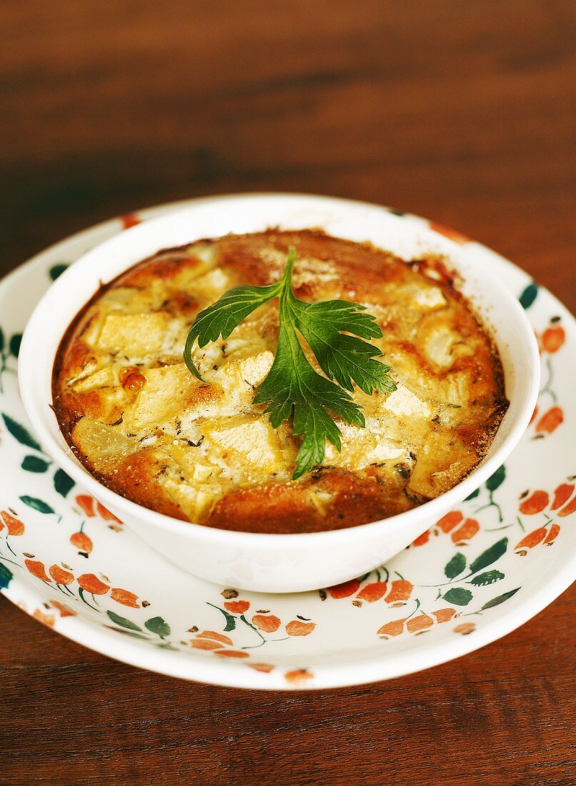 Turnip gratin