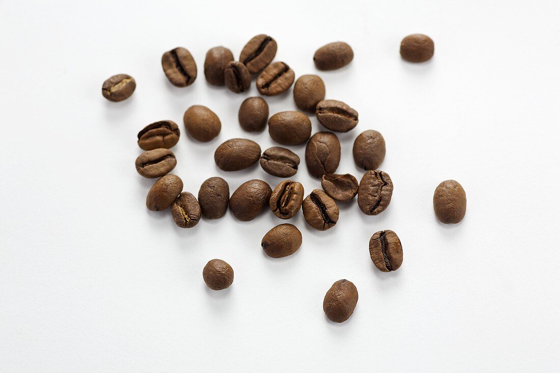 Several coffee beans