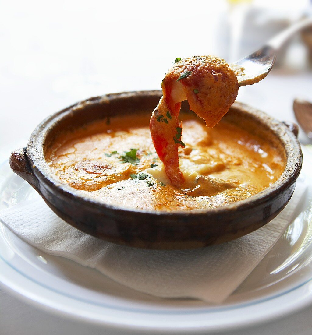 Roasted red pepper with cheese sauce