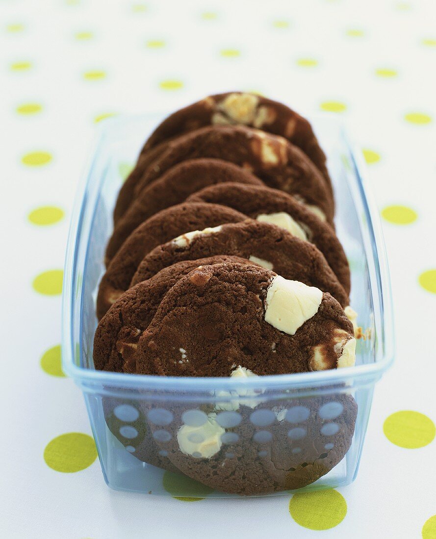 Chocolate orange cookies