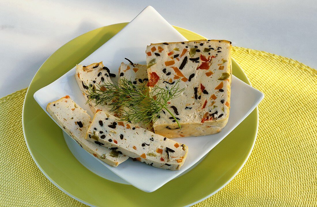 Tofu-Gemüse-Terrine