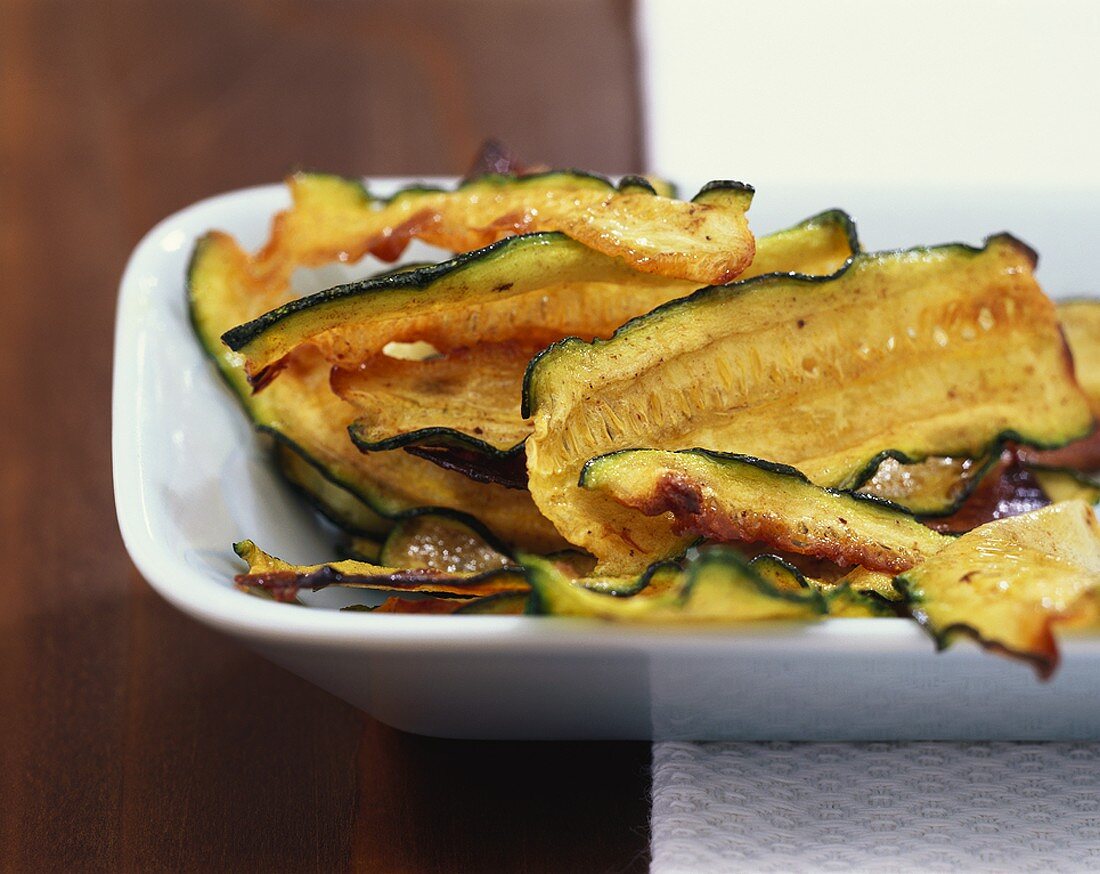 Süße Zucchini-Chips