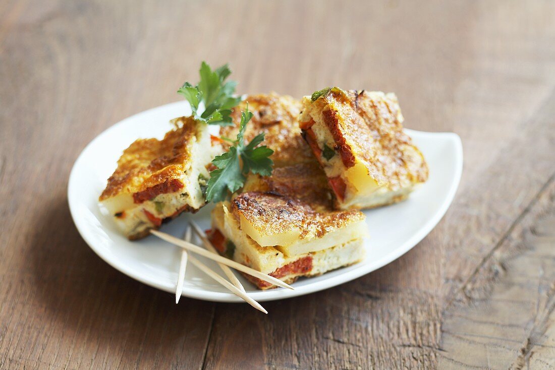 Tortilla mit Chorizo (Spanien)