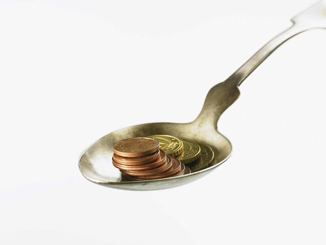 Small change in a spoon