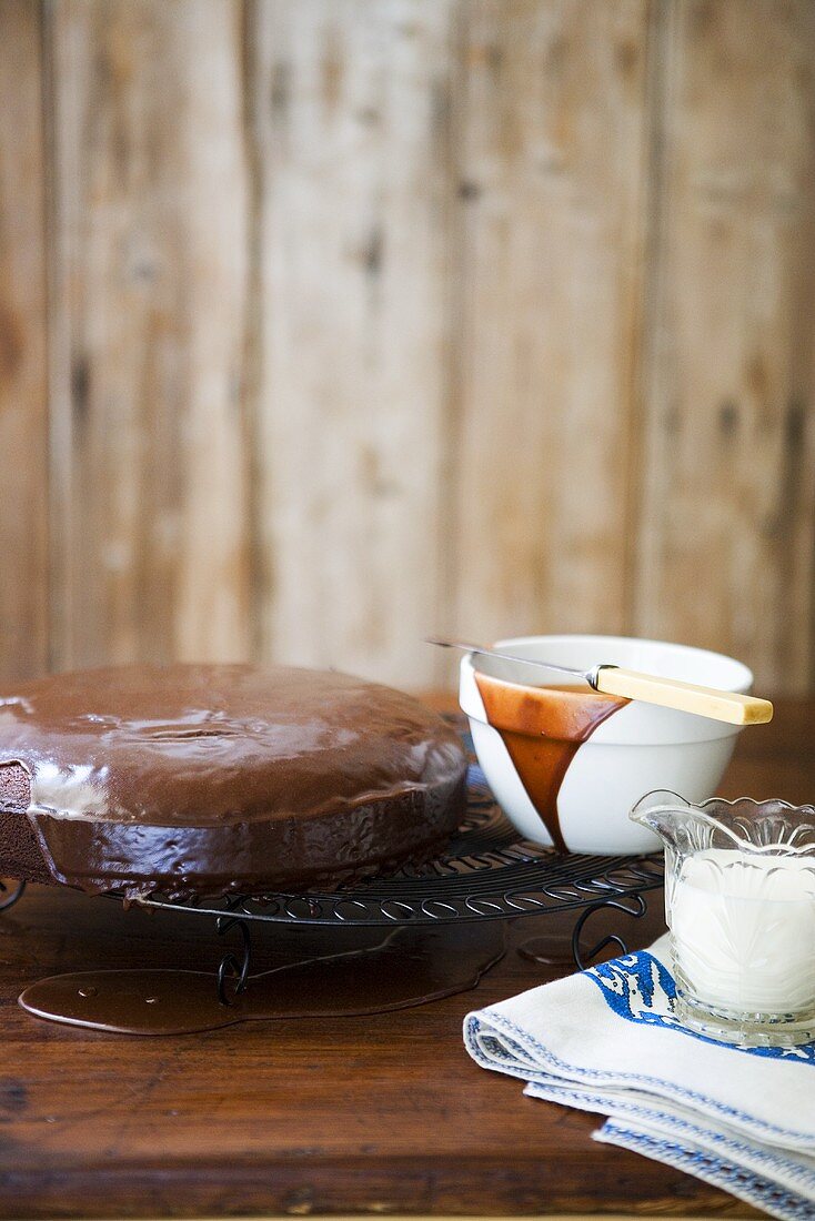 Chocolate fudge cake