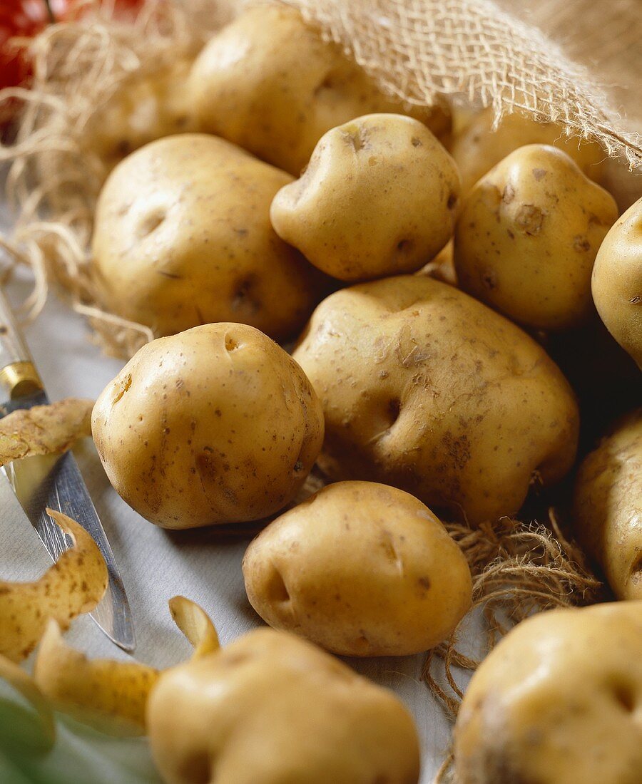 Kartoffeln der Sorte 'Opperdoezer Ronde'