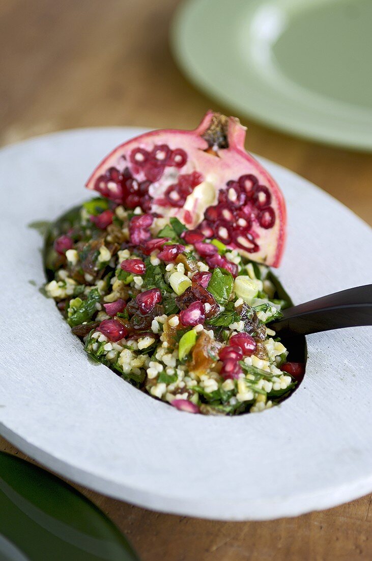 Taboule mit Früchten (Libanon)