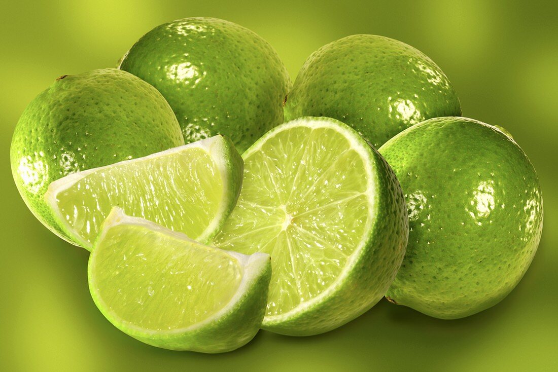 Still life with limes