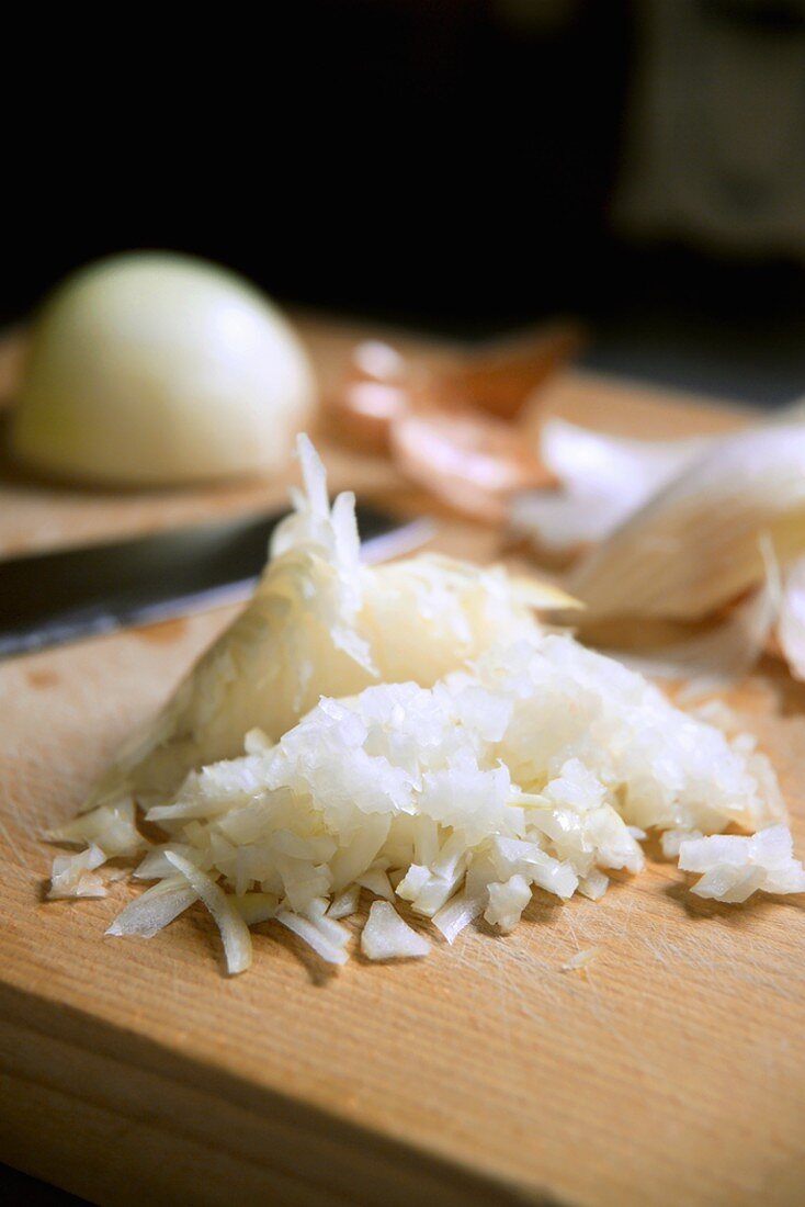 Chopped onions