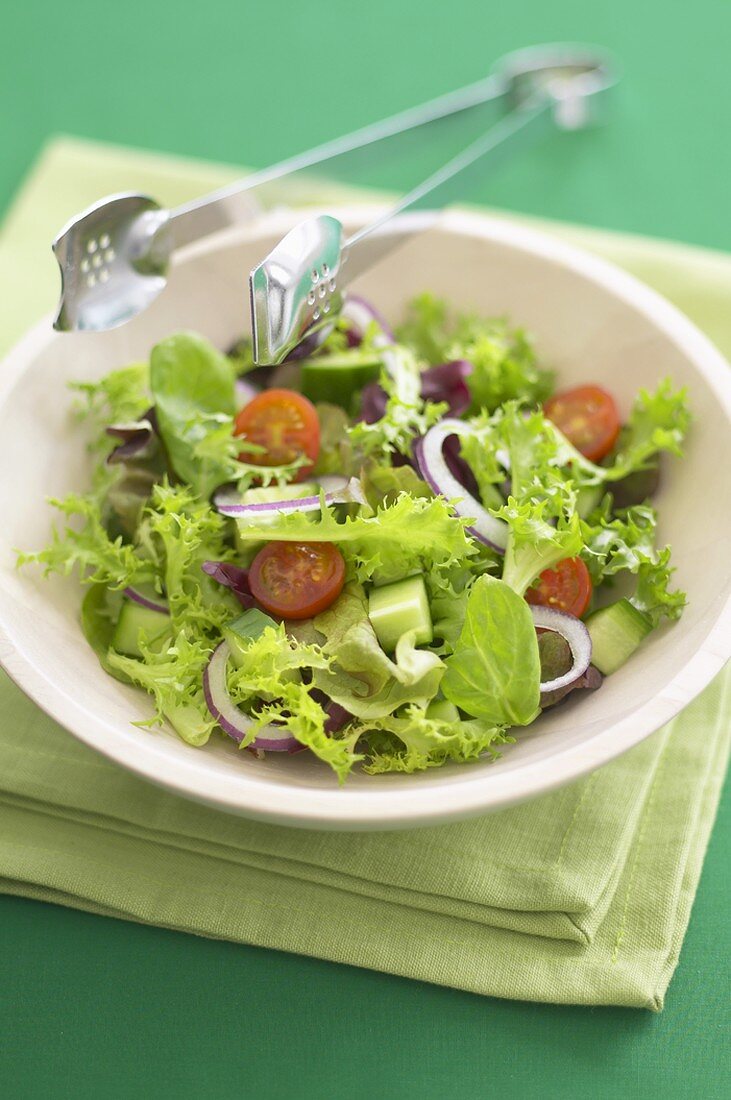 Mixed green salad