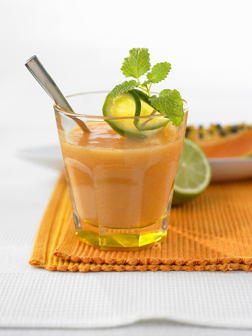 Papaya smoothie