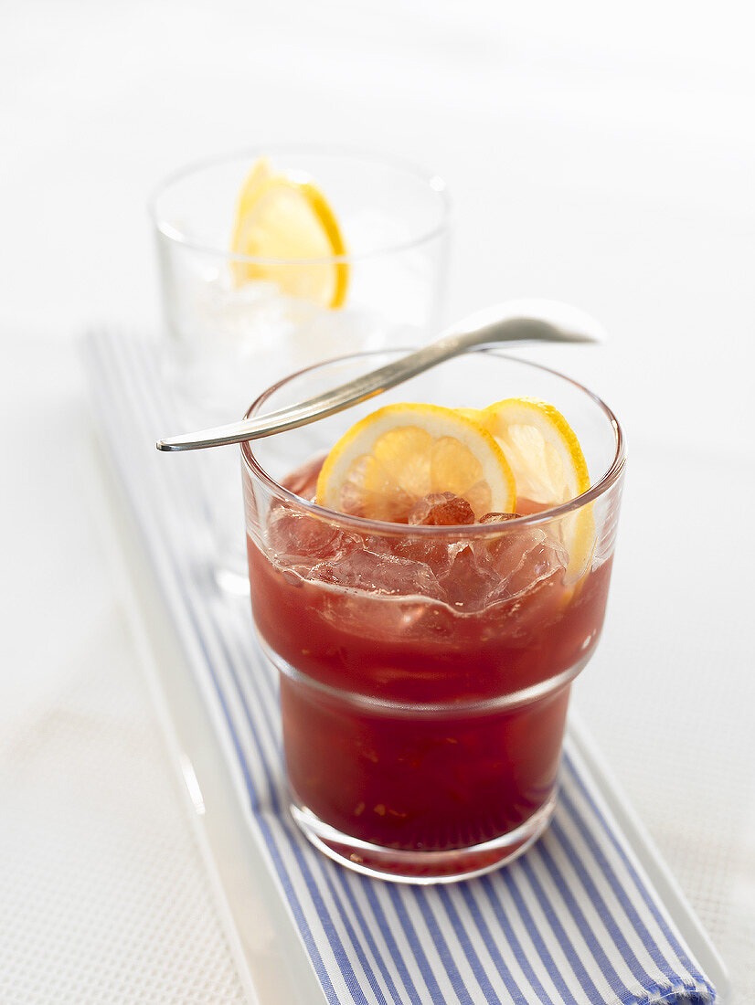 Trauben-Grapefruit-Cocktail