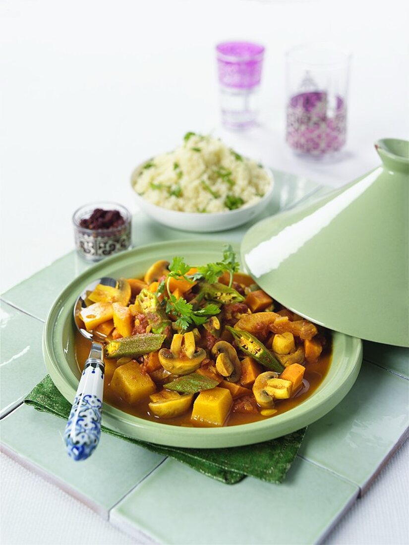 Vegetable tajine