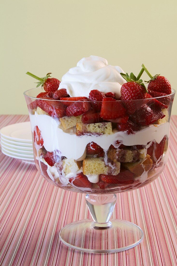 Strawberry trifle