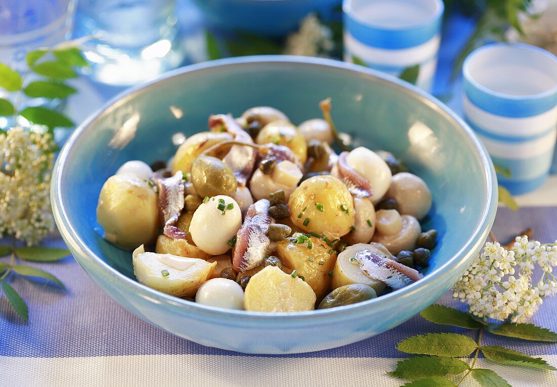 Kartoffel-Champignon-Salat