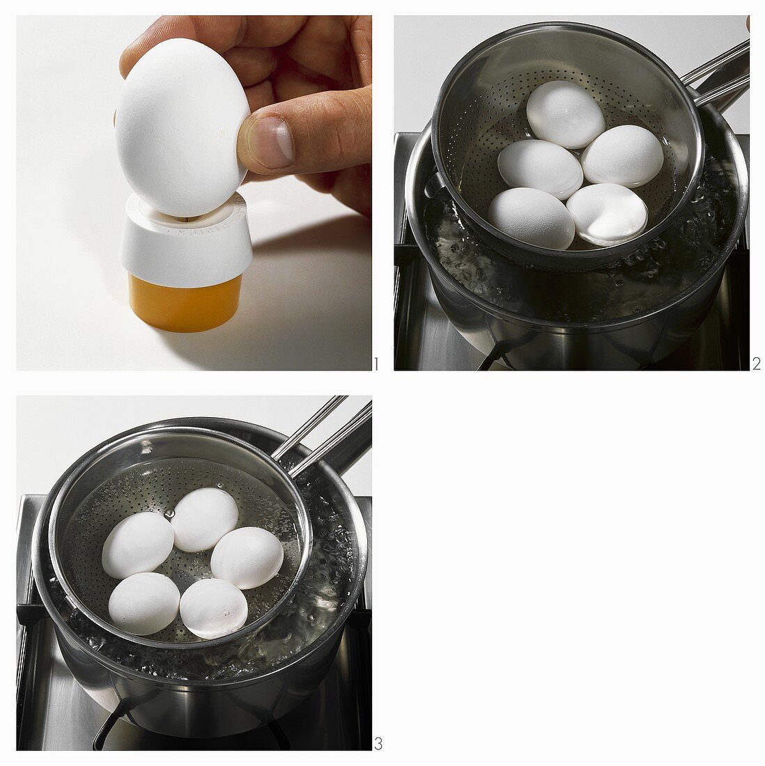 Boiling eggs