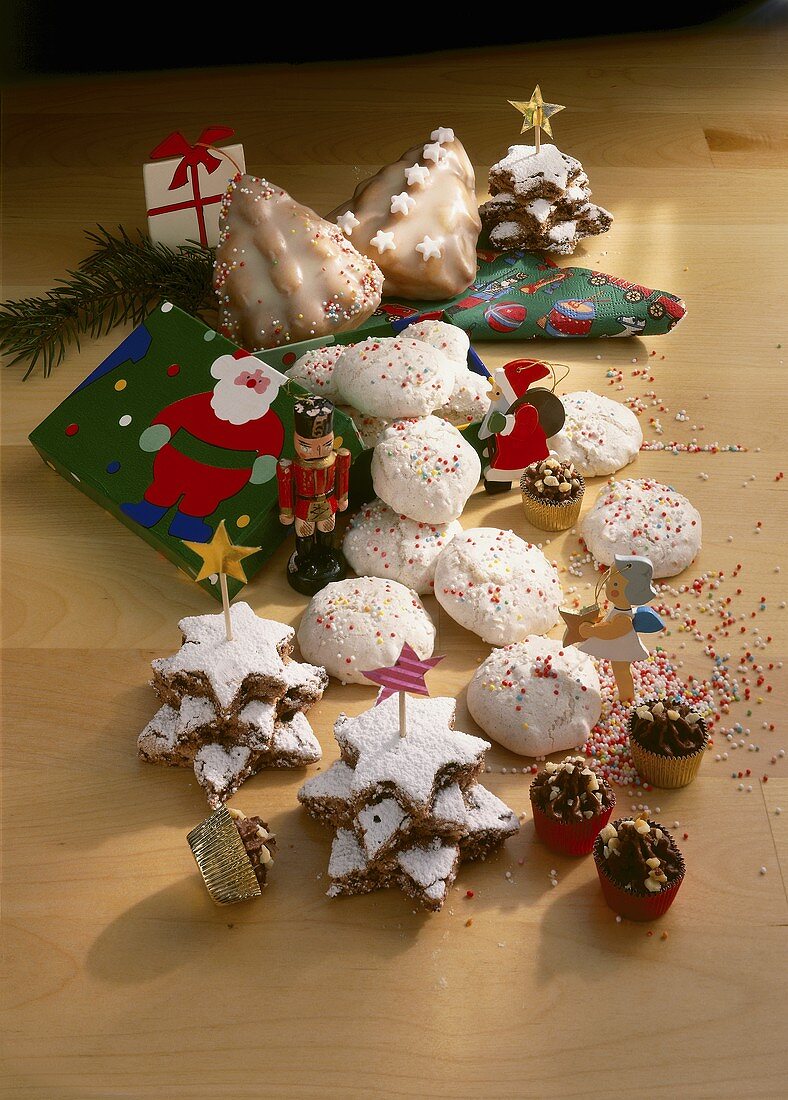 Assorted Christmas biscuits