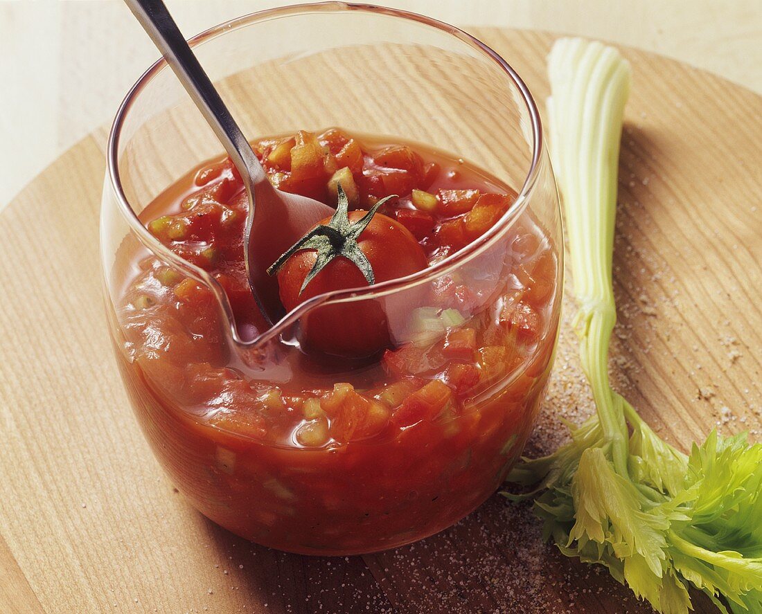 Tomato and pepper salsa