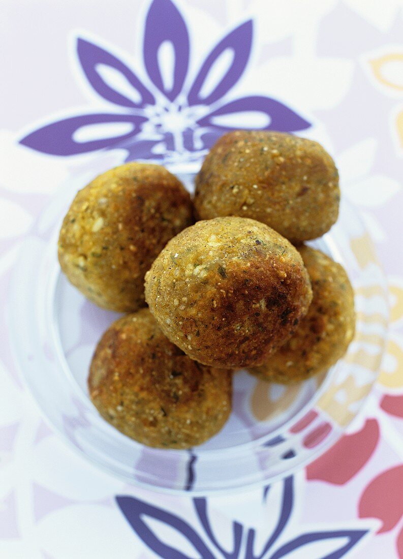 Falafel (Kichererbsenbällchen)