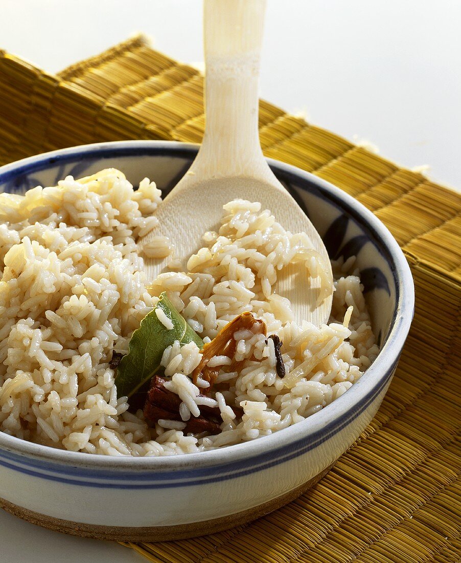 Spiced rice with mace