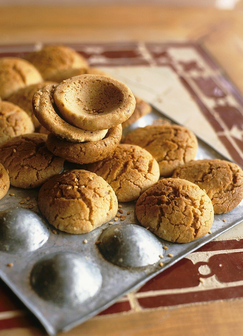 Ghryba (Moroccan butter cookies)