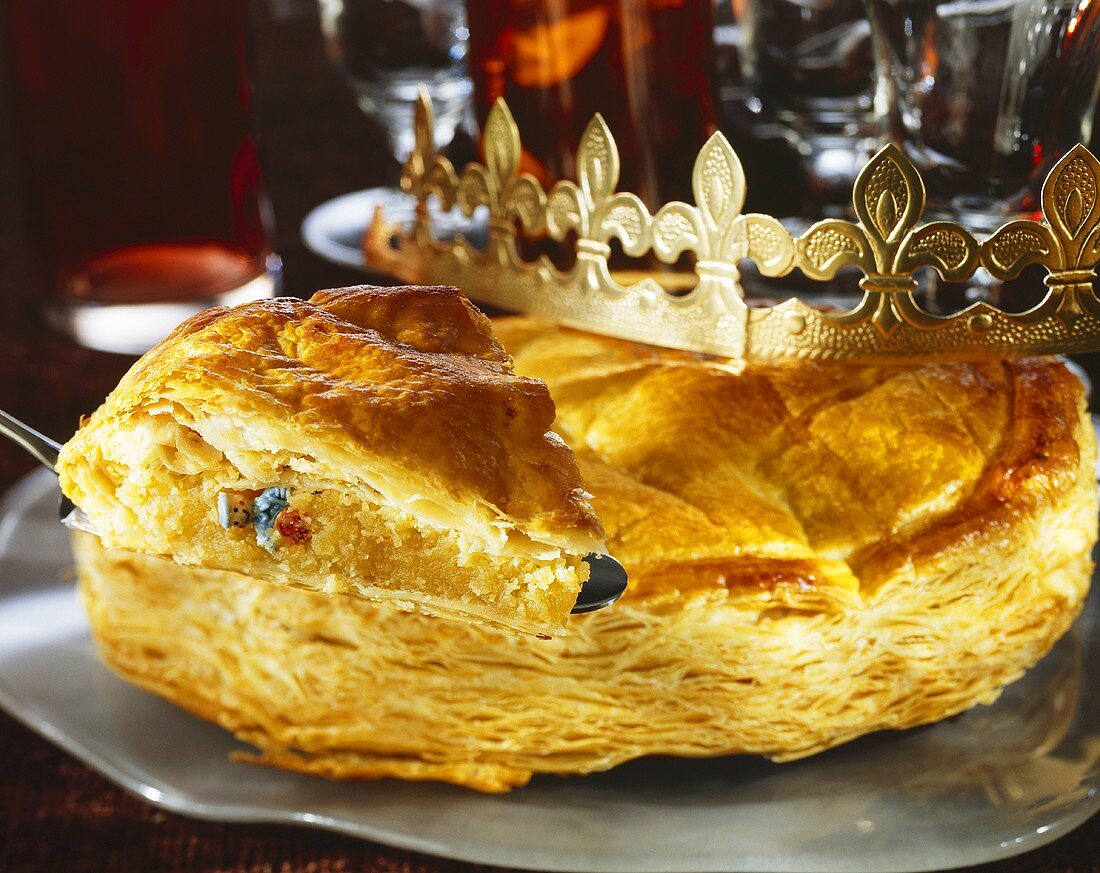 Galette des Rois (Three Kings' cake for Epiphany, France)