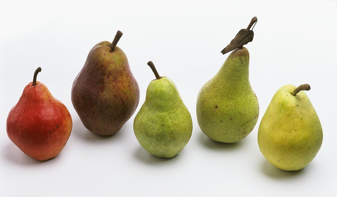 Assorted pears
