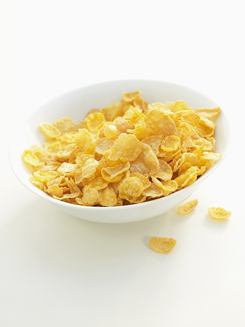 Bowl of cornflakes