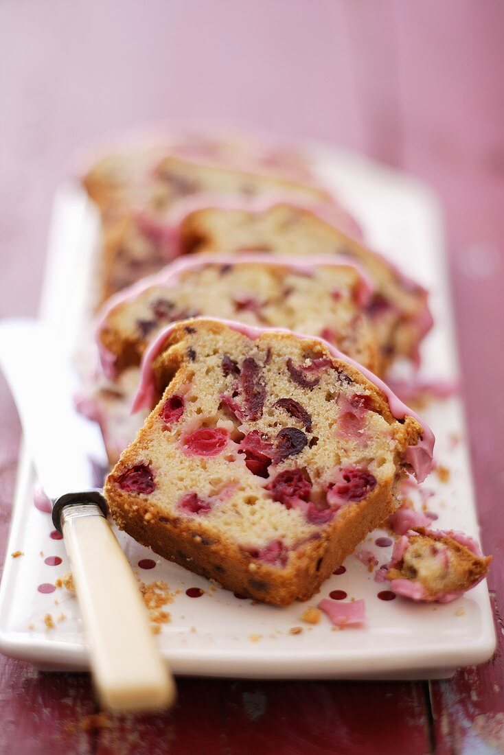 Cranberry loaf cake